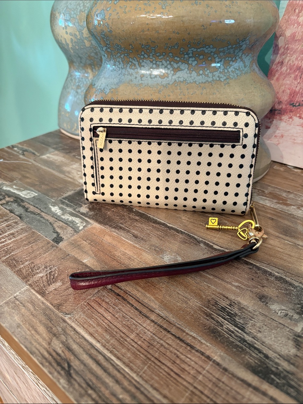 fossil, wallet, beautiful